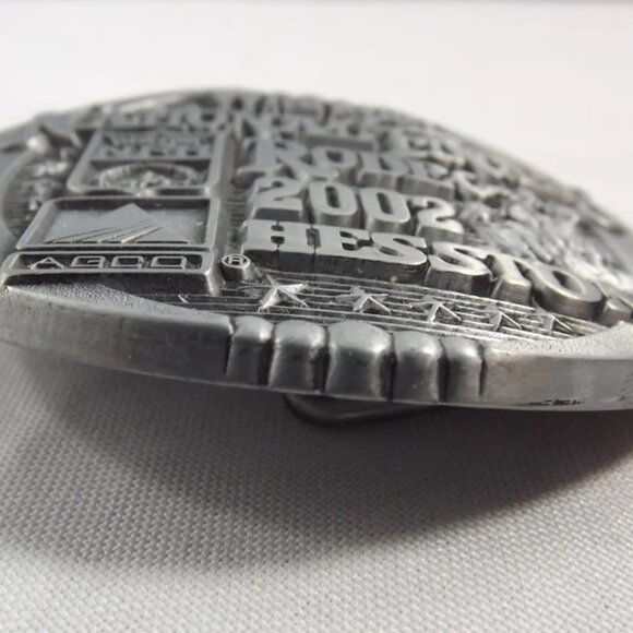 2002 National Finals Rodeo NFR Montana Silversmiths Mini Belt Buckle - Picture 2 of 9